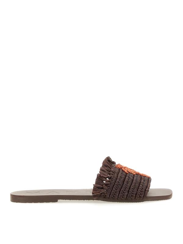 Manebi Sandales - Marron