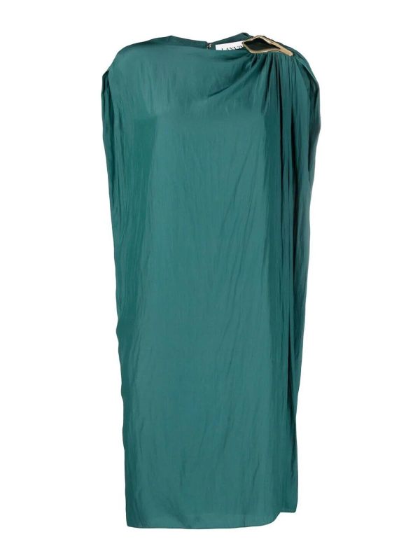 Lanvin Robe Au Genou - Vert