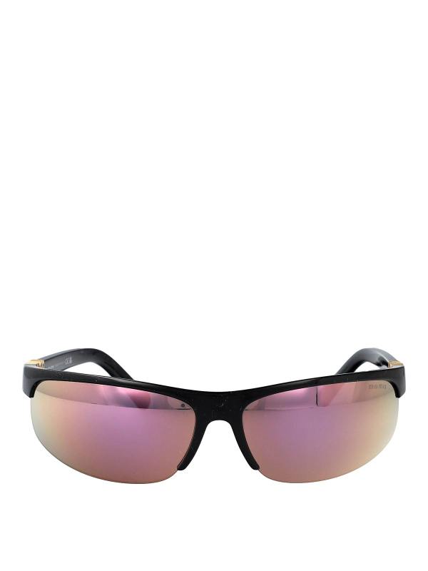 Miu Miu Lunettes De Soleil - Noir