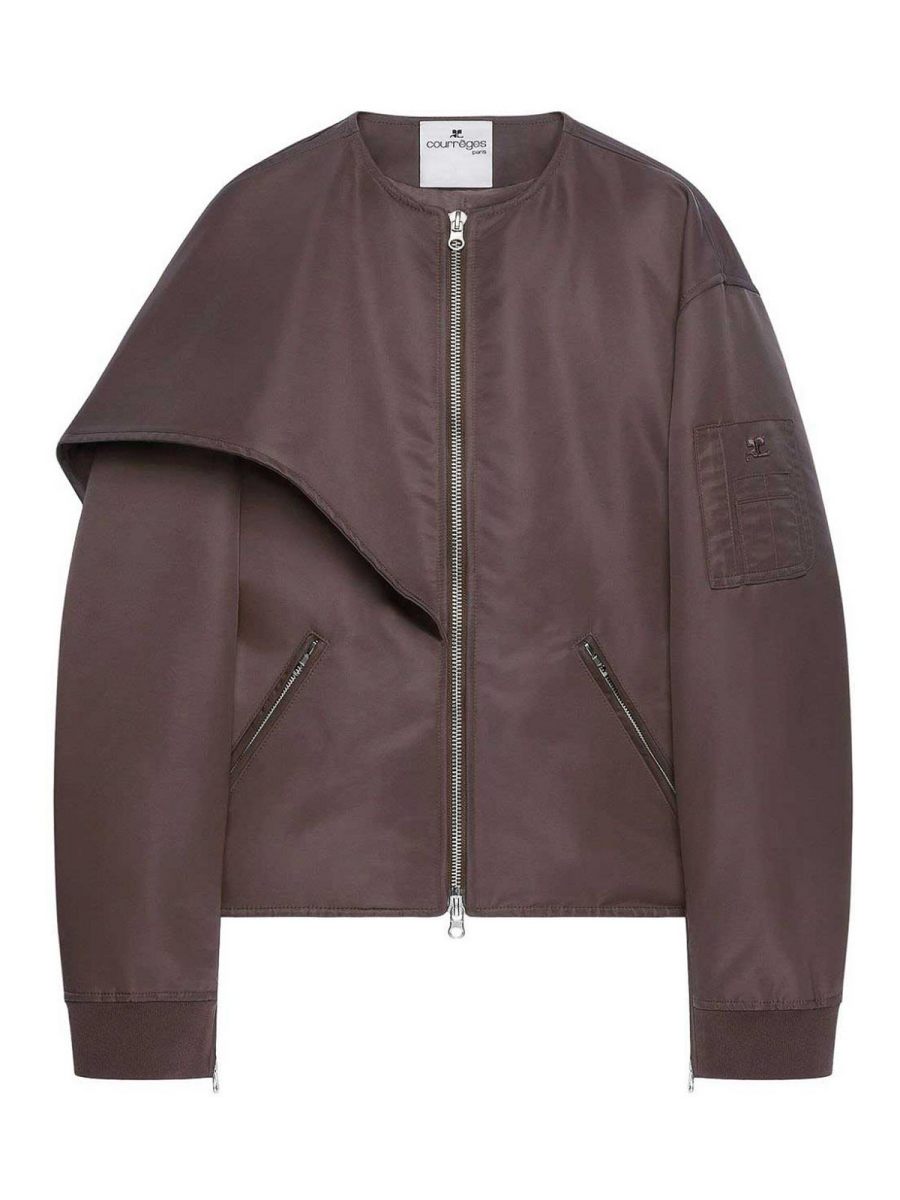 Courreges Bomber - Marron
