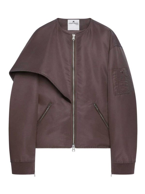 Courreges Bomber - Marron