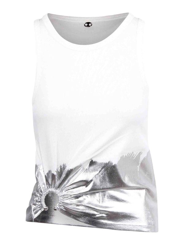 Rabanne Top - Blanc