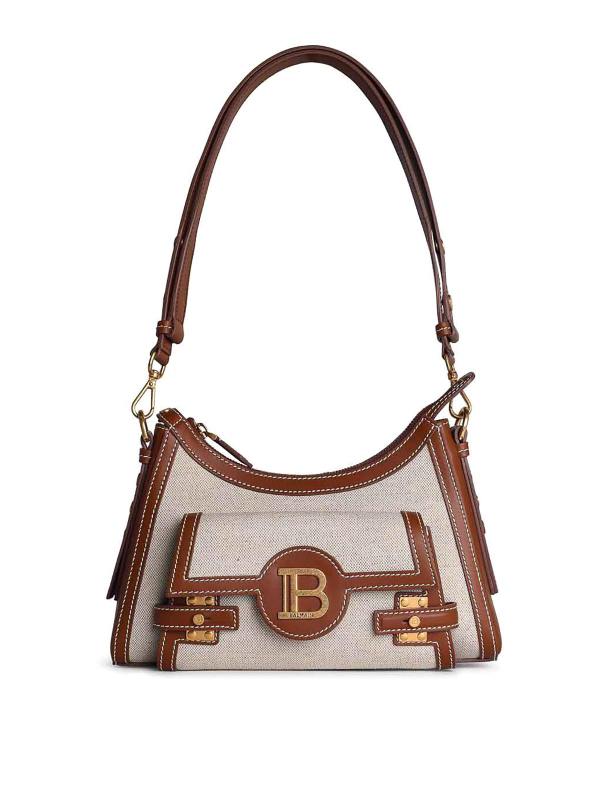 Balmain Sac Bandoulière - Crèm