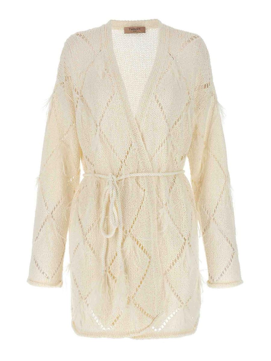 Twinset Cardigan - Blanc