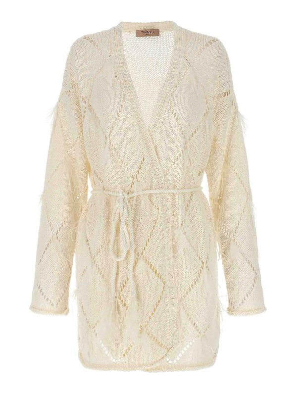 Twinset Cardigan - Blanc