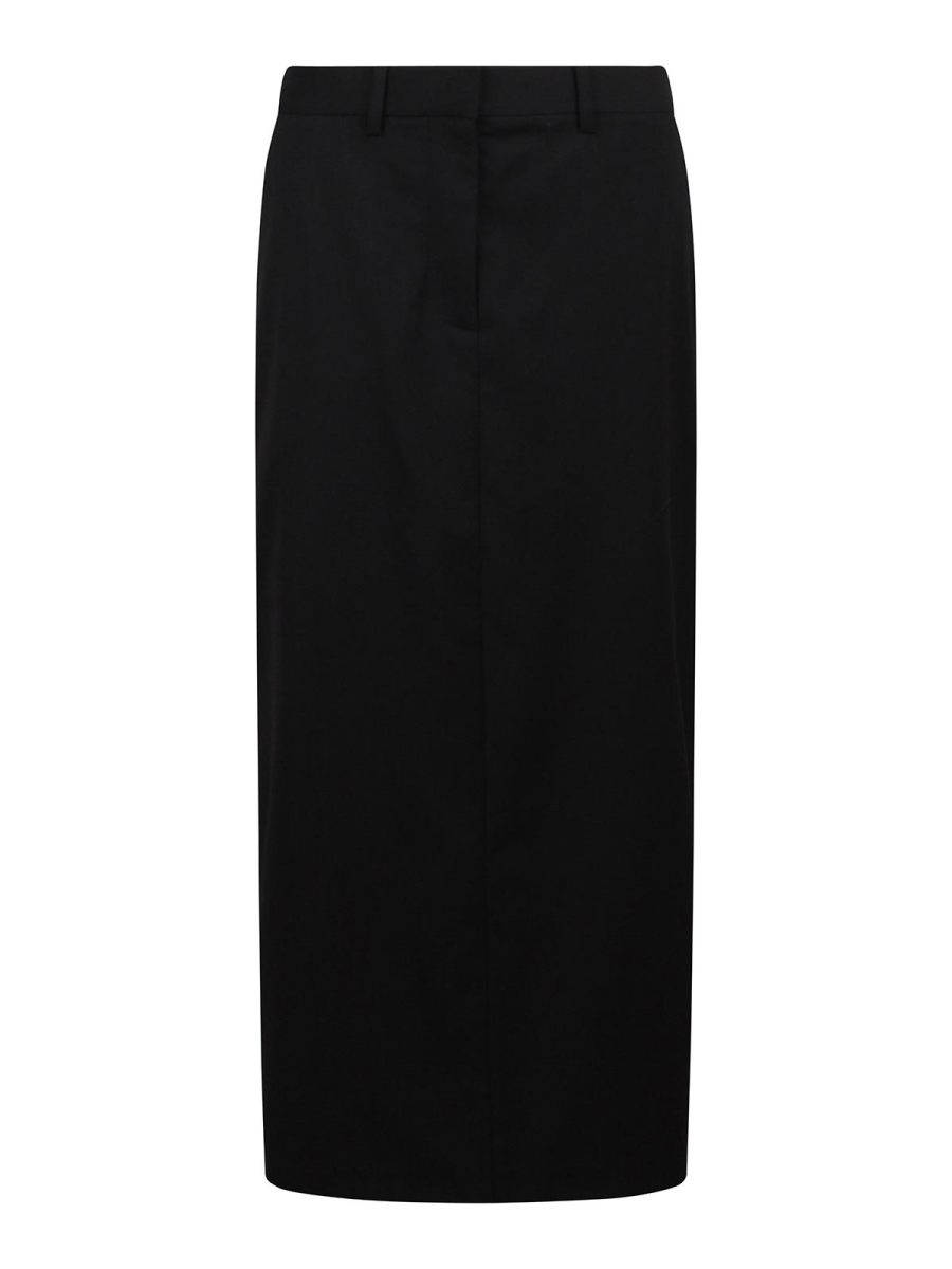 Helmut Lang Jupe Midi - Noir