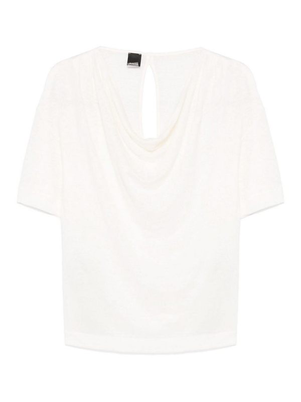Pinko Pull Col Rond - Blanc