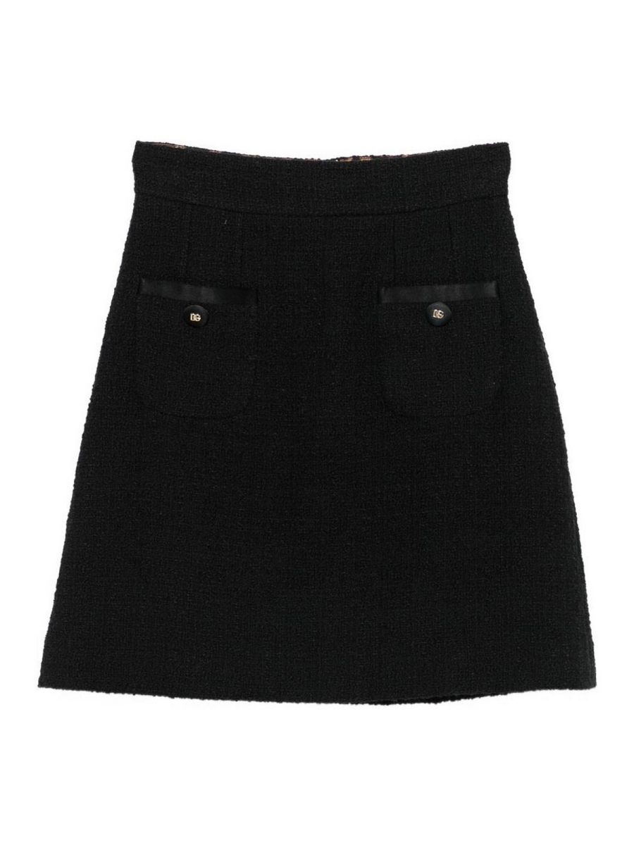 Dolce & Gabbana Jupe Midi - Noir