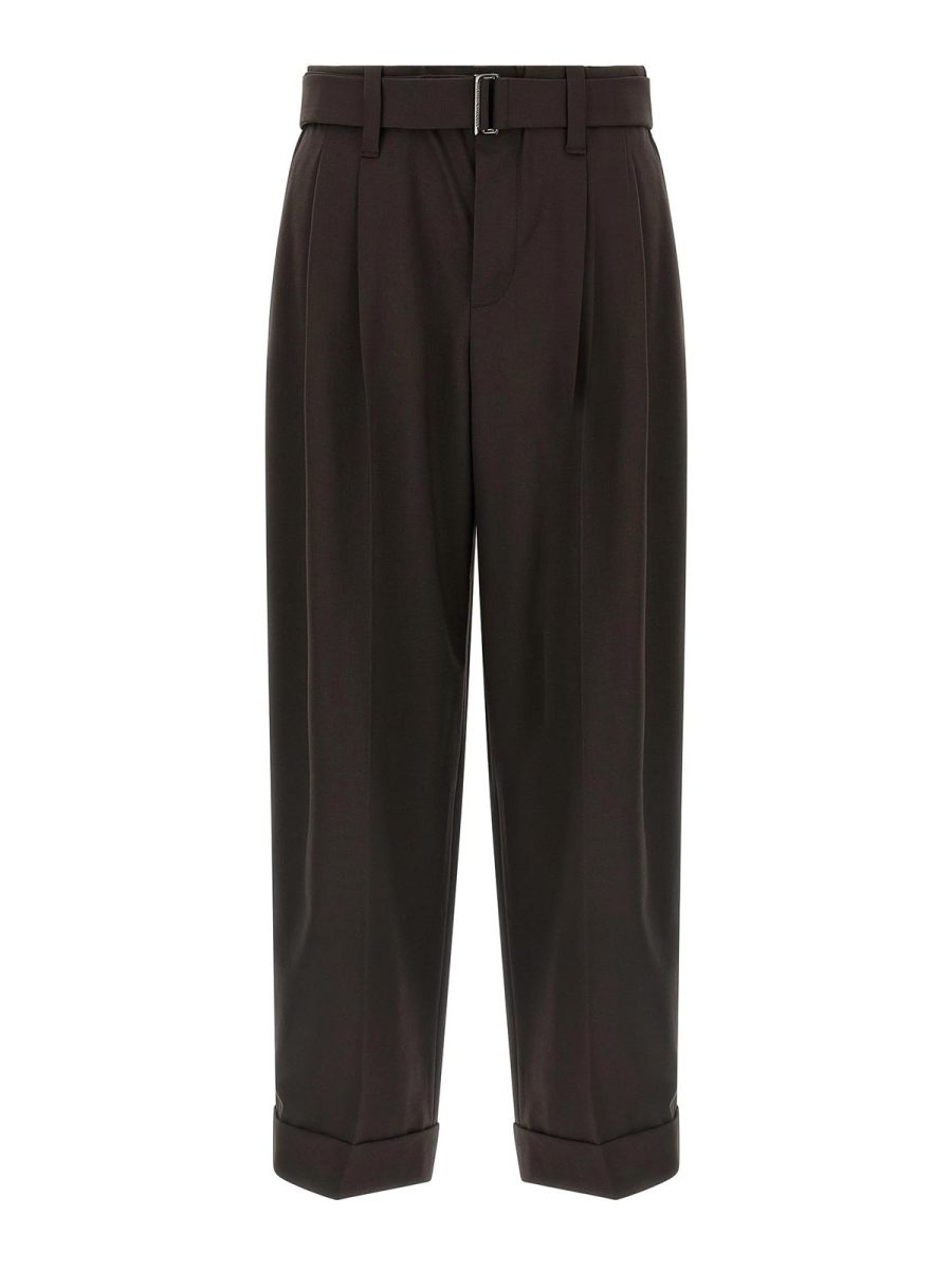 Brunello Cucinelli Pantalons Décontractés - Marron