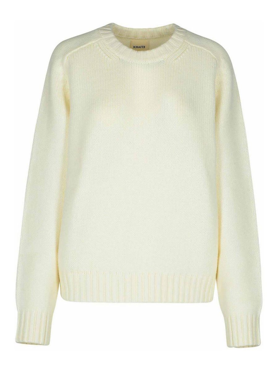 Khaite Pull Col Rond - Crème
