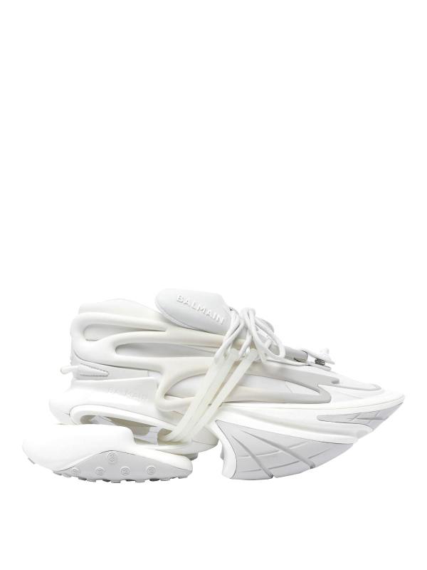 Balmain Baskets - Blanc