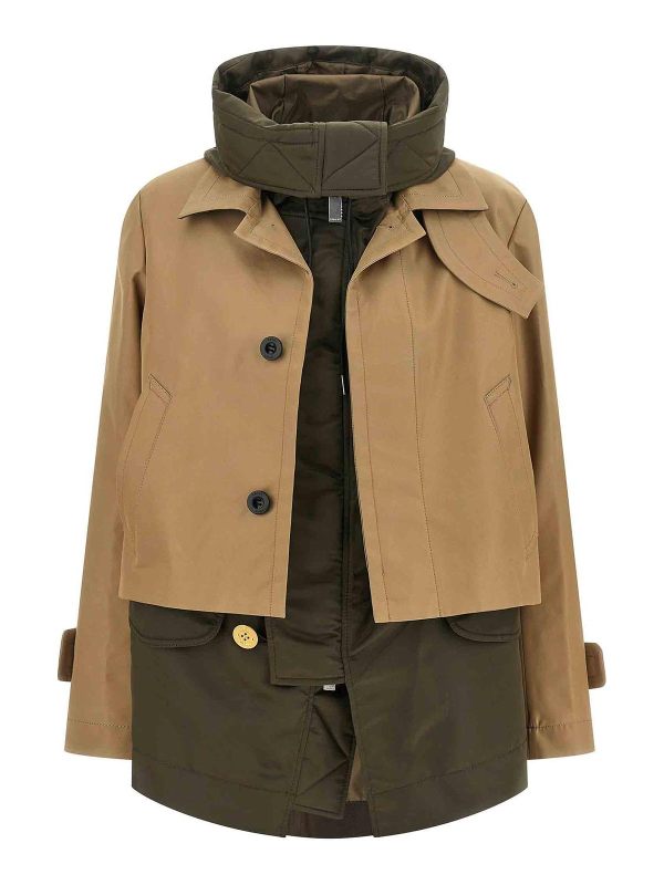 Sacai Veste Casual - Multicolore
