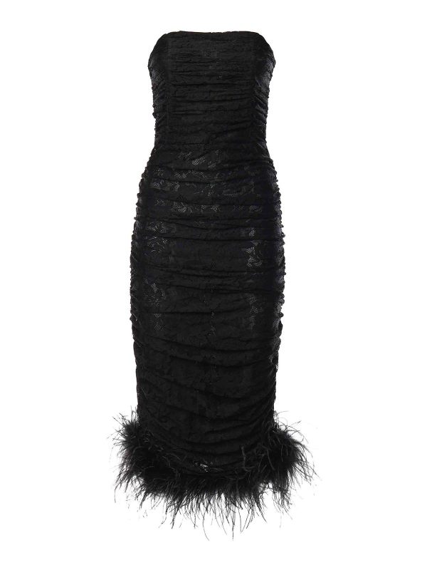 Alberto Audenino Robe Au Genou - Noir
