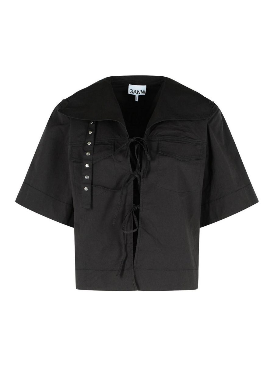 Ganni Blouse - Noir