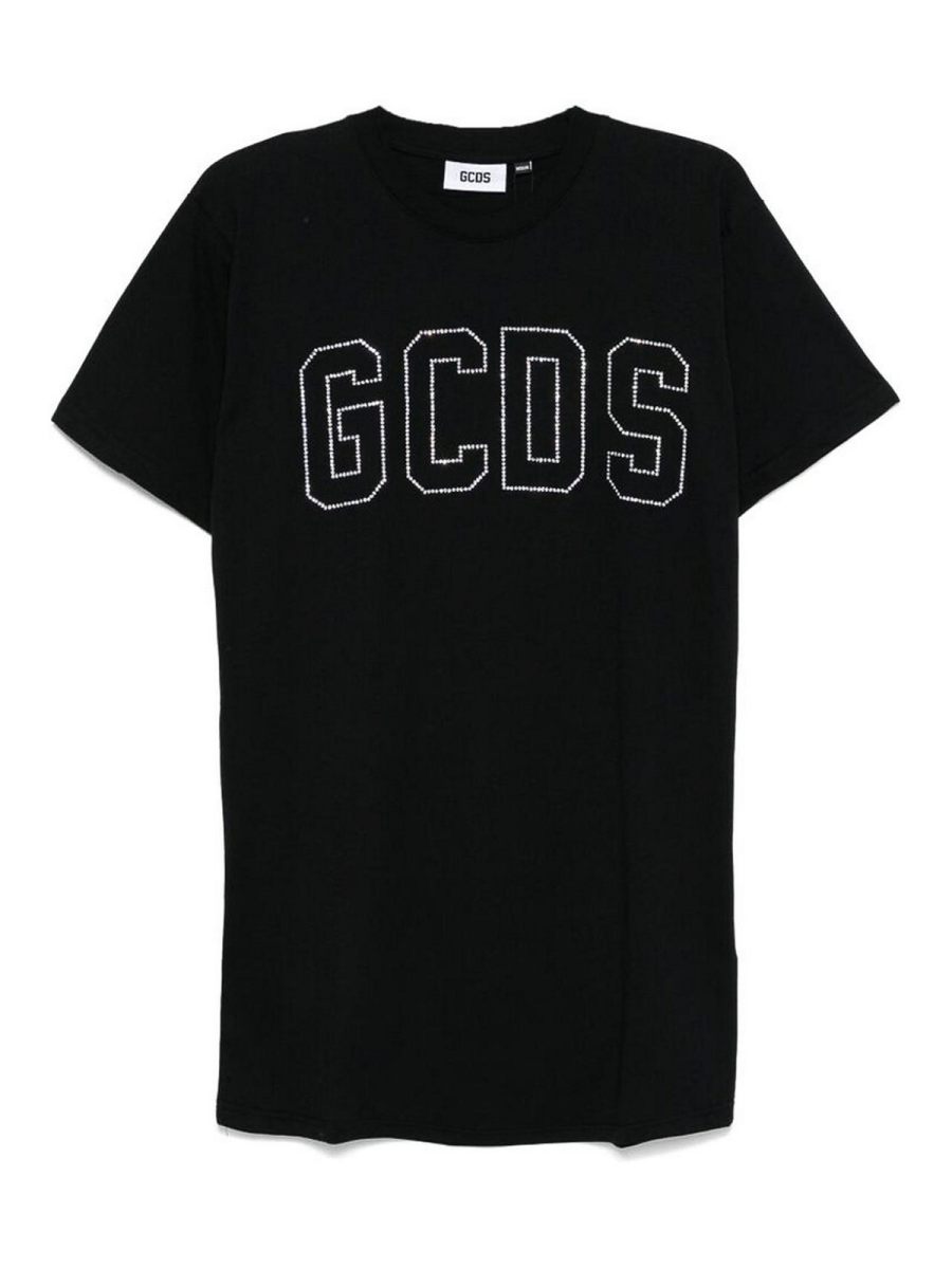 Gcds Robe Courte - Noir