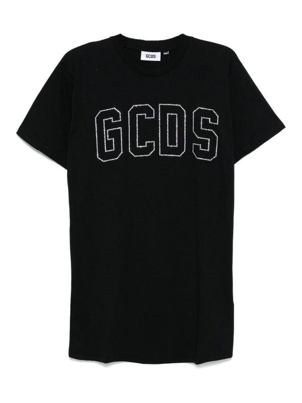 Gcds Robe Courte - Noir