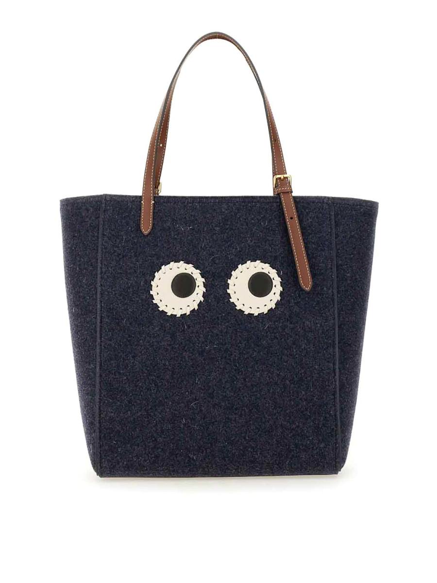 Anya Hindmarch Sac Cabas - Bleu