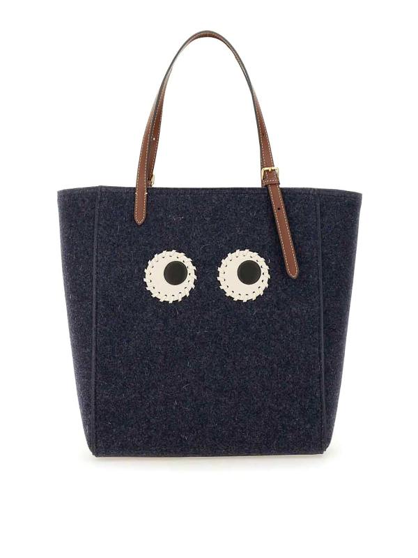 Anya Hindmarch Sac Cabas - Bleu