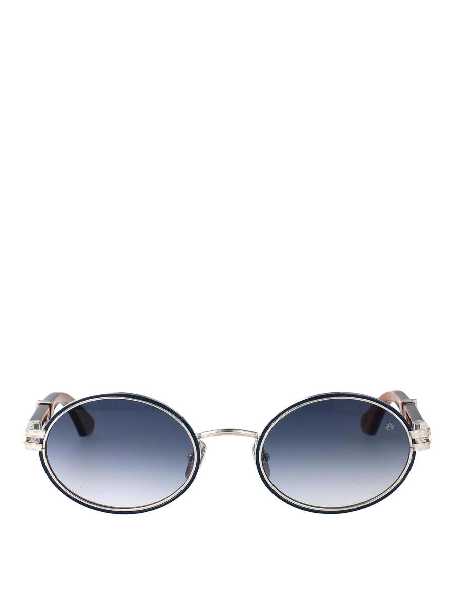 Maybach Lunettes De Soleil - Bleu