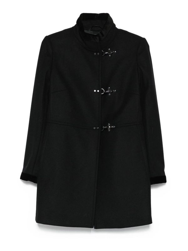 Fay Manteau Court - Noir
