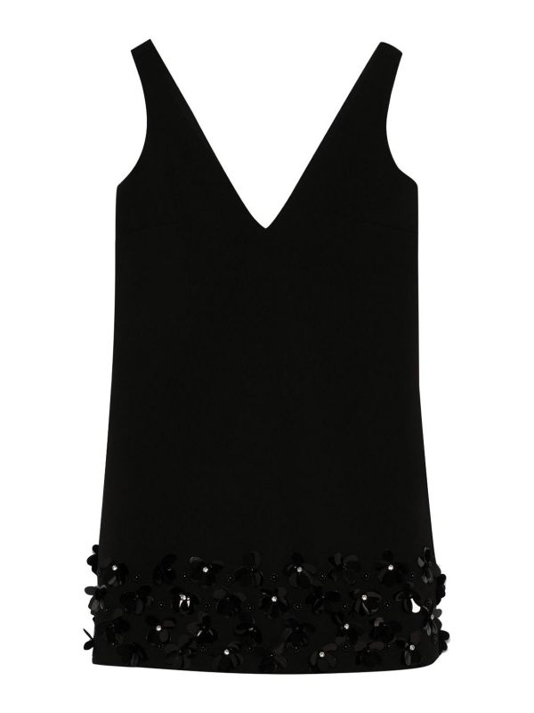 Self Portrait Robe Courte - Noir