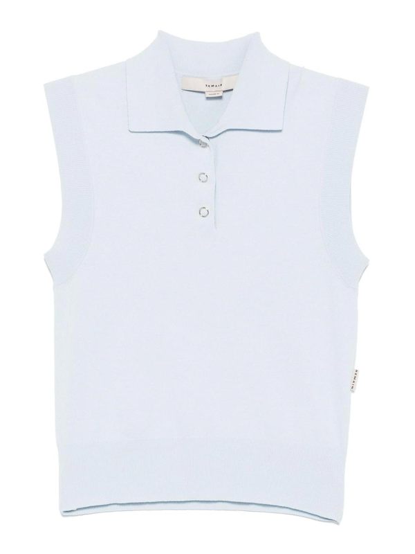 Remain Birger Christensen Top - Bleu Clair