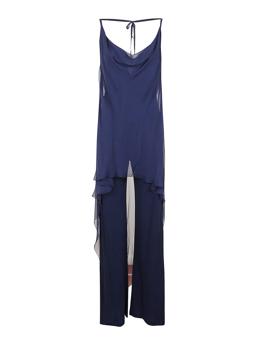 Alberta Ferretti Combinaison - Bleu