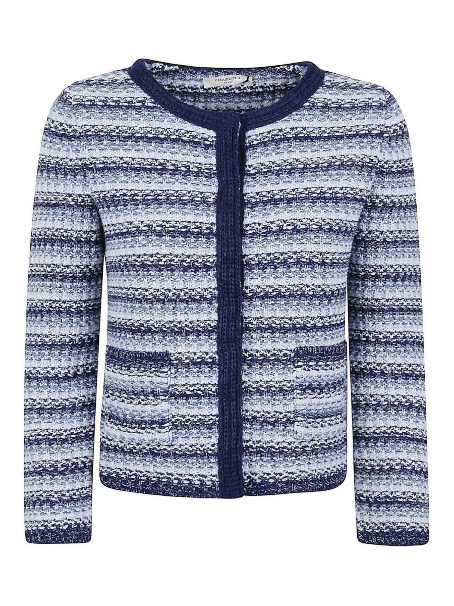 Charlott Veste Casual - Bleu Clair