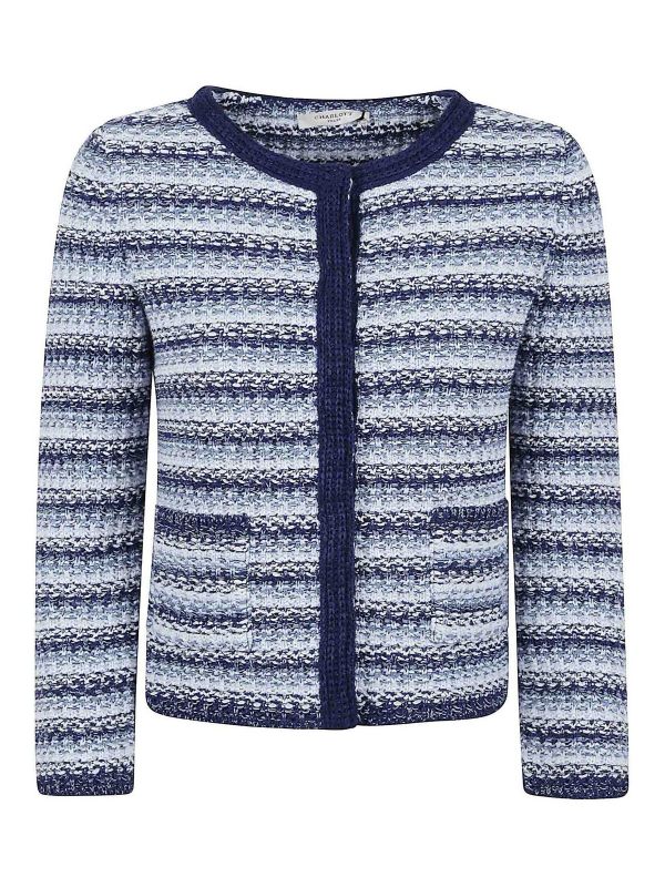 Charlott Veste Casual - Bleu Clair