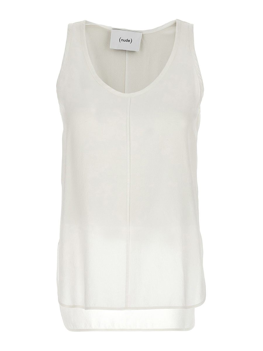 Nude Top - Blanc