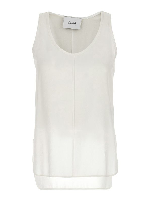 Nude Top - Blanc