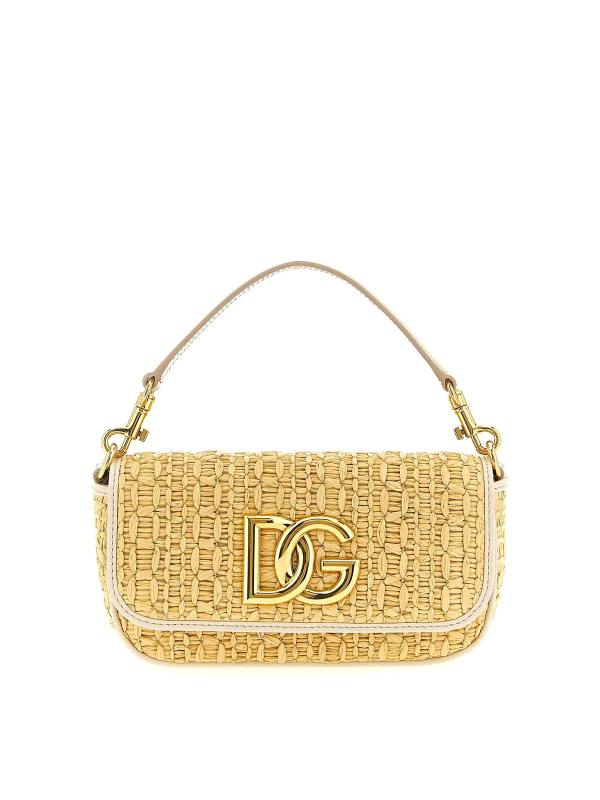 Dolce & Gabbana Sac Porté Épaule - Beig