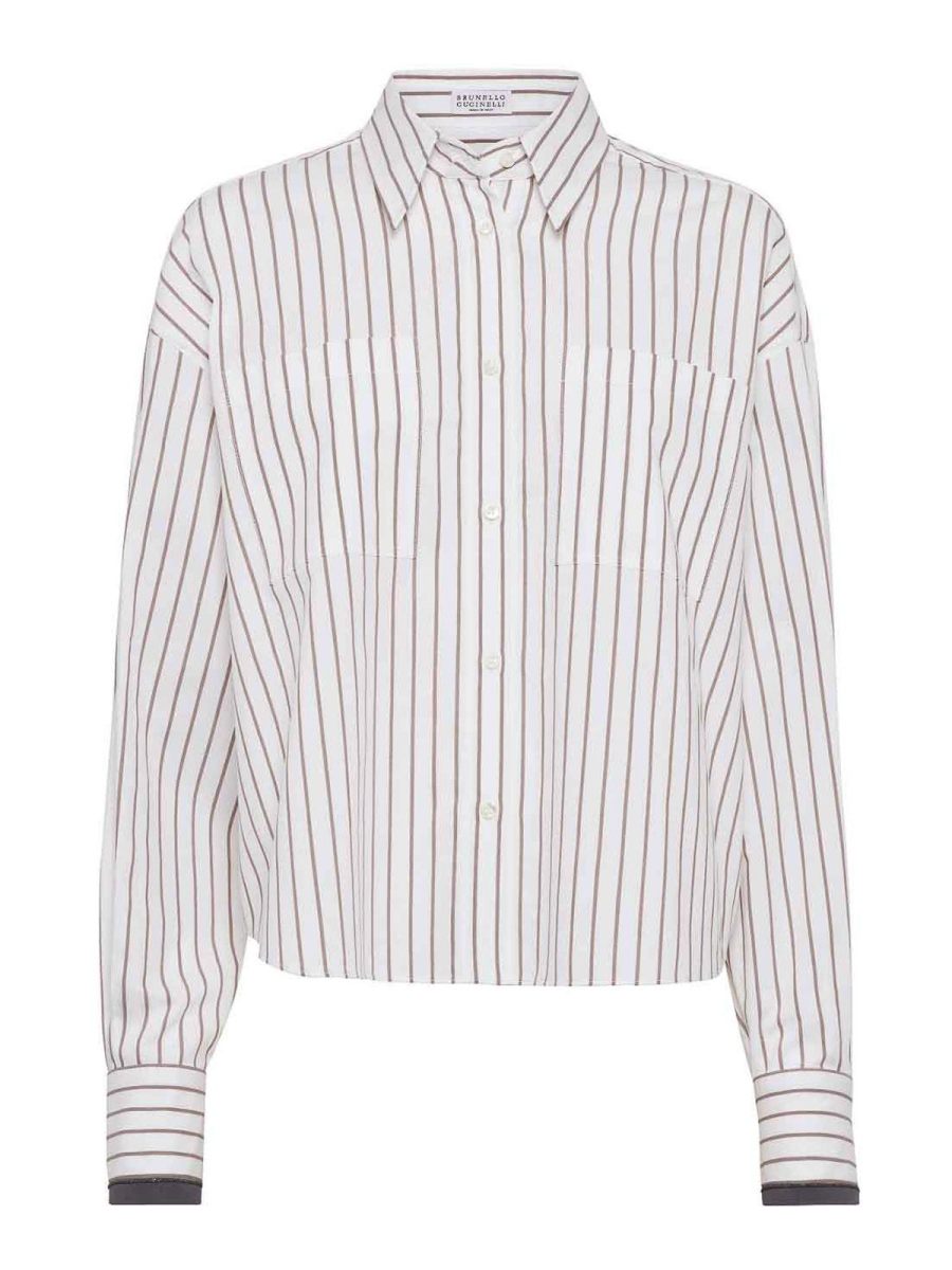 Brunello Cucinelli Chemise - Blanc
