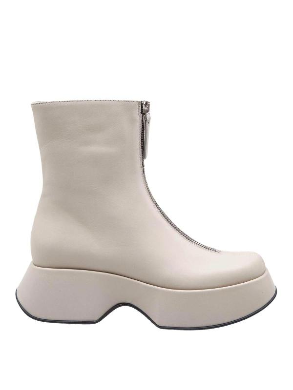 Vic Matie Bottines - Beige Foncé