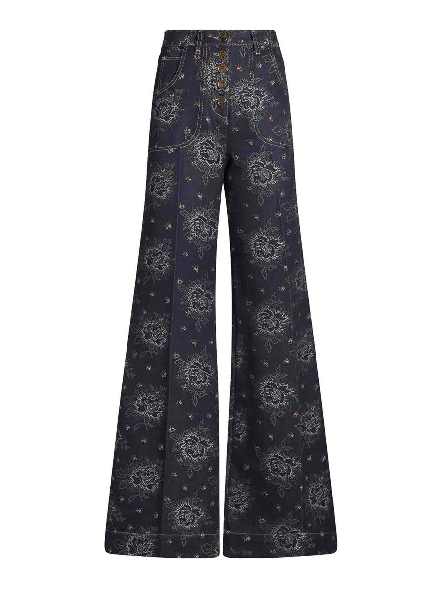 Etro Jean Évasé - Bleu