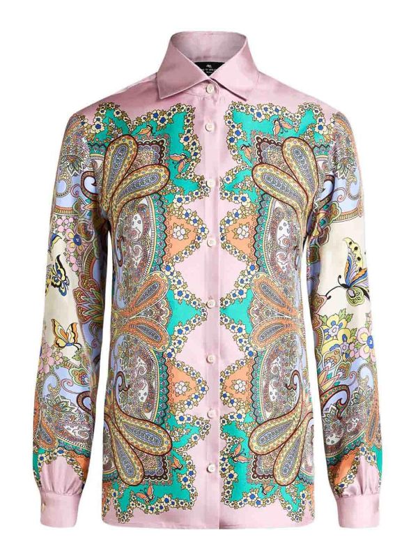 Etro Chemise - Vert
