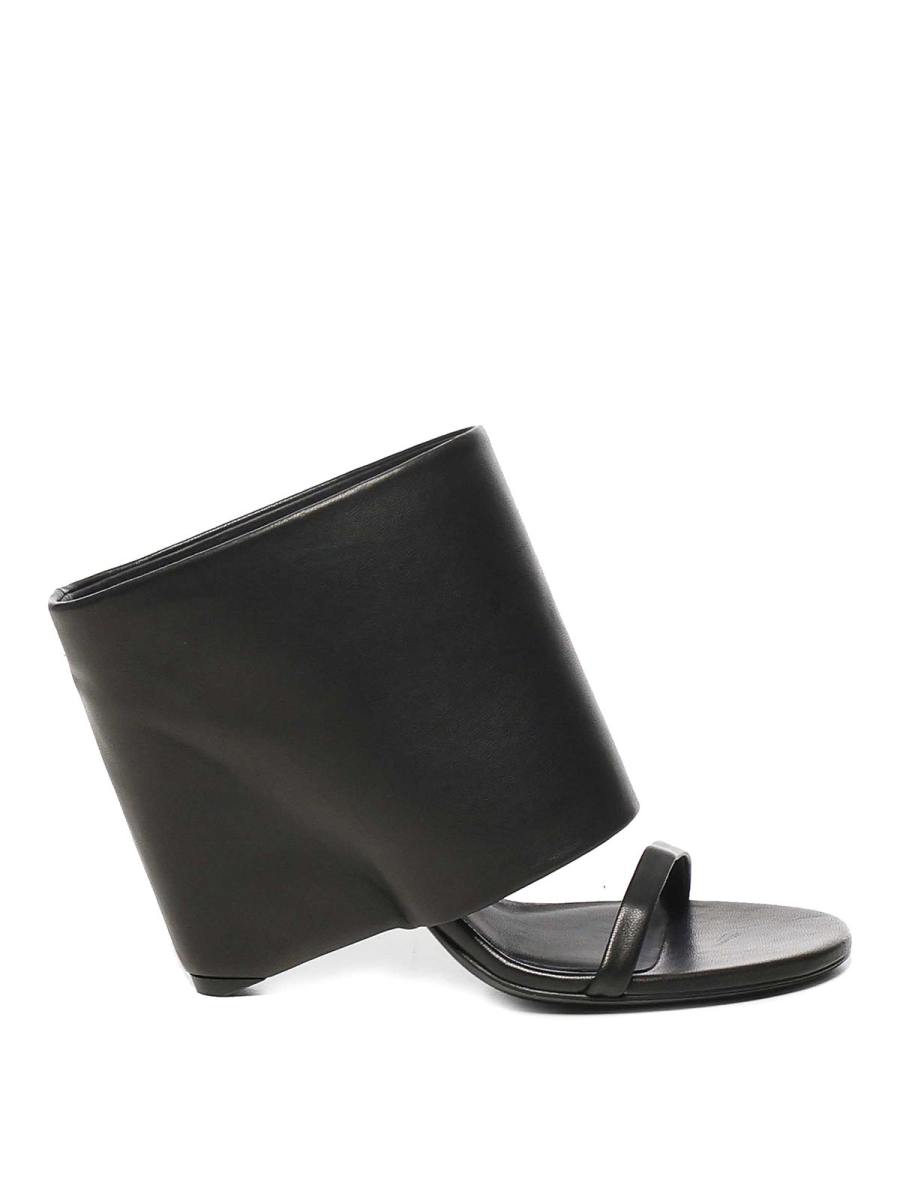 Courreges Mules - Noir