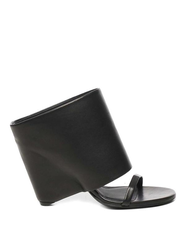 Courreges Mules - Noir