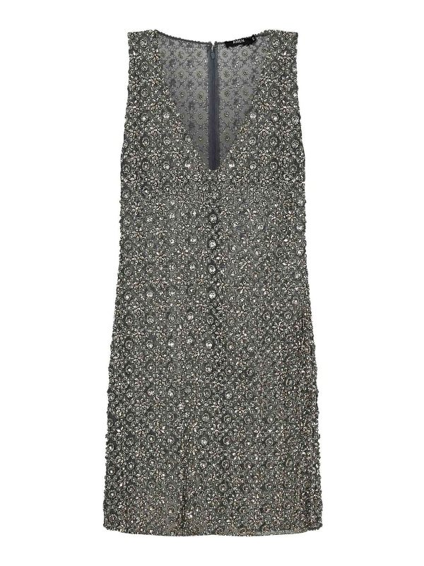 Amen Robe Courte - Gris