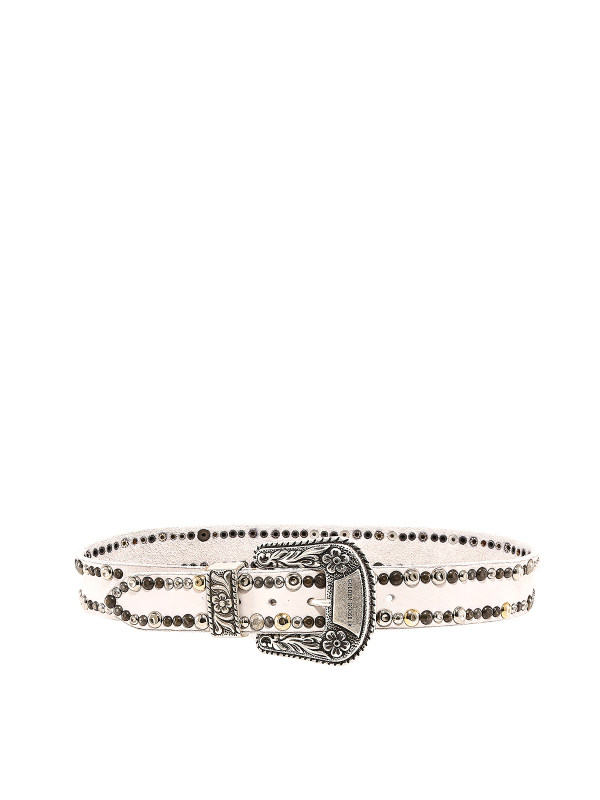 Golden Goose Ceinture - Blanc