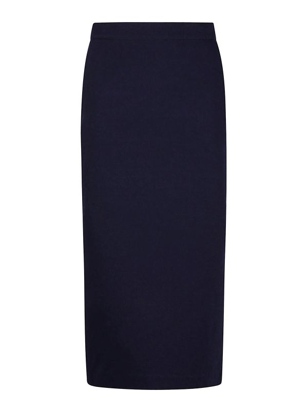 Eleven88 Jupe Midi - Bleu