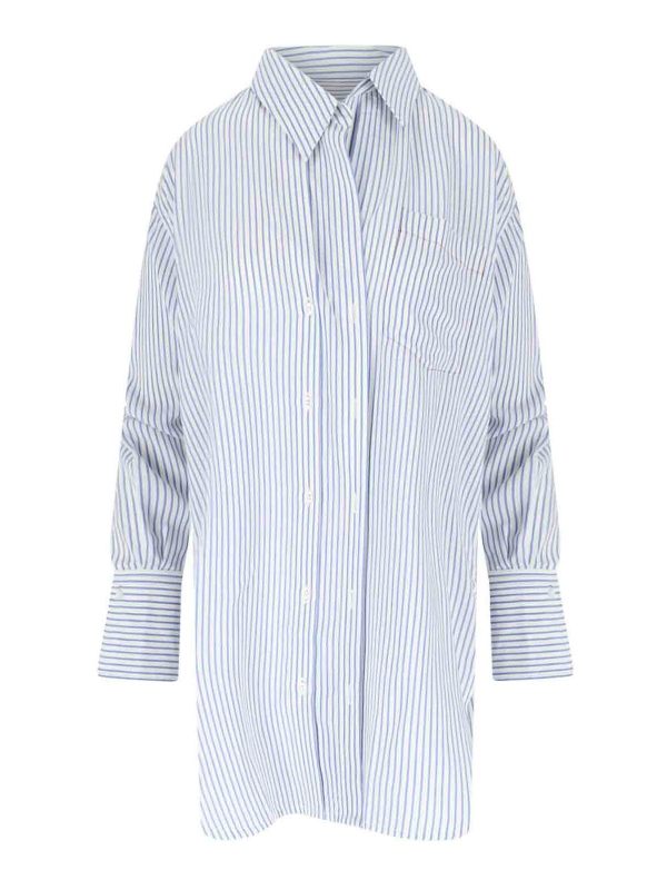 Victoria Beckham Chemise - Bleu