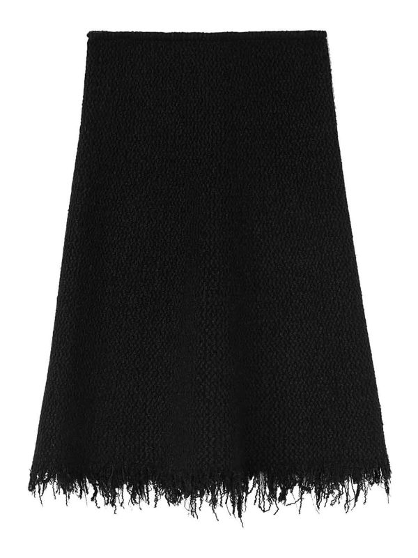 Jil Sander Jupe Midi - Noir