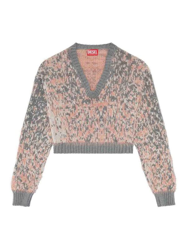 Diesel Pull Col Bateau - Noir