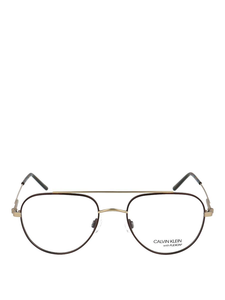 Calvin Klein Lunettes - Marron