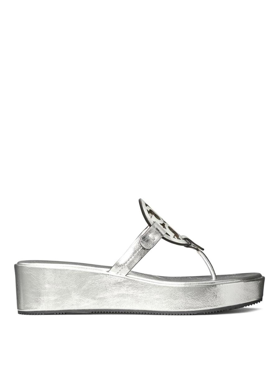 Tory Burch Sandales - Argent