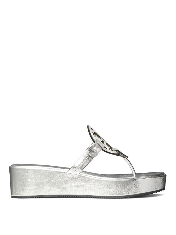 Tory Burch Sandales - Argent