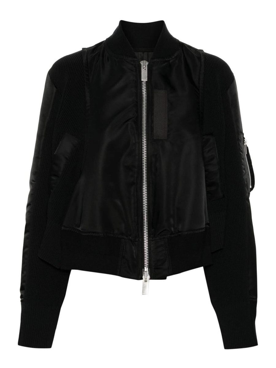 Sacai Veste Casual - Noir