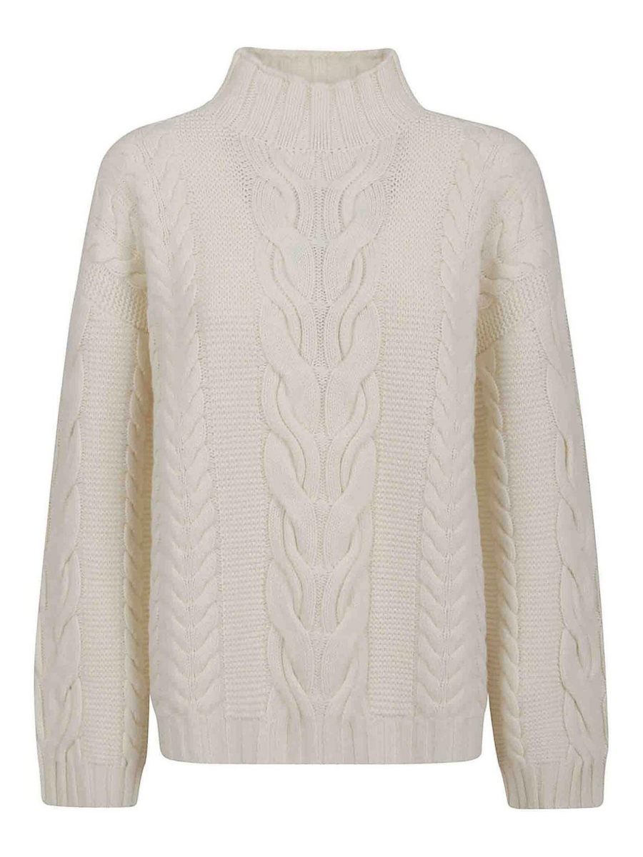 Malo Pull Col Roulé - Blanc