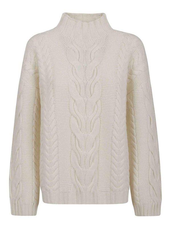Malo Pull Col Roulé - Blanc